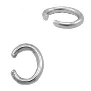 Metall Zubeh&ouml;r TQ Bindering Oval Antique silber
