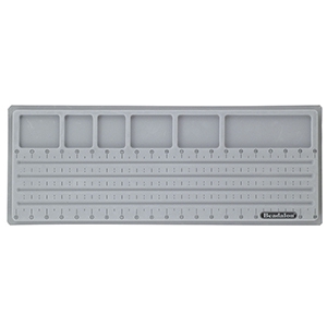 Beadalon Schmuck Reihbrett Grey