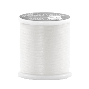 Miyuki beading Kordel Silber
