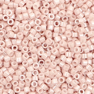 Miyuki Perlen delica's 11/0 Opaque pink champagne ceylon DB-1535