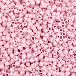 Miyuki Perlen delica's 11/0 Opaque luster antique rose DB-210