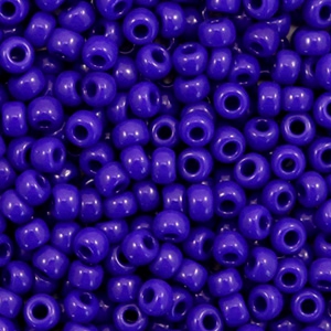 Miyuki Rocailles 8/0 Opaque cobalt blue 8-414