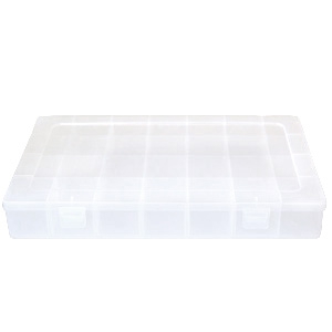 Schmuckdisplay Aufbewahrungsboxen 28 F&auml;cher Transparent
