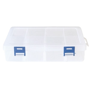 Schmuckdisplay Aufbewahrungsboxen 8 F&auml;cher Transparent