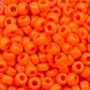 Miyuki Rocailles 6/0 Opaque orange 6-406