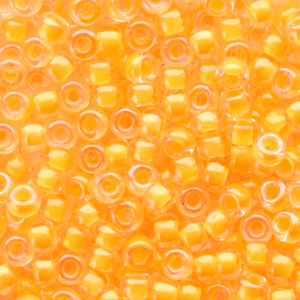 Miyuki Rocailles 8/0 Luminous orange 8-1121