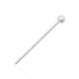 925 Silber Zubeh&ouml;r Nietstifte 20mm Silber
