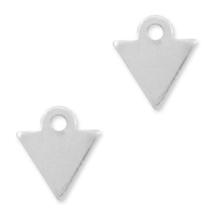 925 Silber Anh&auml;nger Triangle Silber