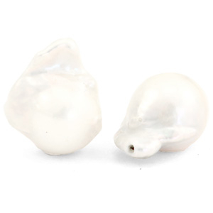 BQ S&uuml;sswasserperlen Tropfen high Luster Natur Weiss