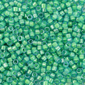 Miyuki Perlen delica's 11/0 Luminous mermaid green DB-2053