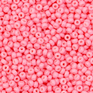 Miyuki Rocailles 11/0 Duracoat opaque light carnation pink 11-4466