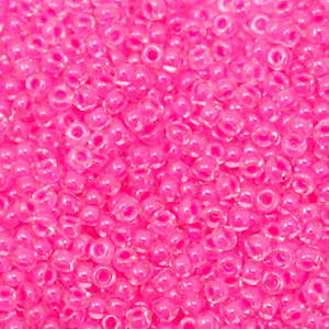 Miyuki Rocailles 11/0 Luminous pink 11-4299