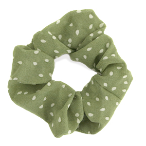 Haargummi dots Green