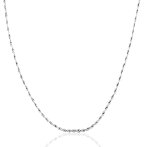 Gliederkette aus Stainless Steel - Rostfreiem Stahl Silber