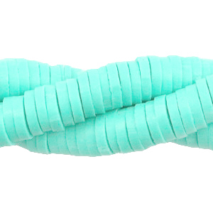 Katsuki Perlen 4mm Bleached aqua blue