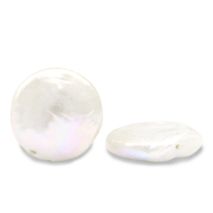 BQ S&uuml;sswasserperlen Coin Natural white