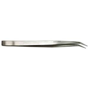 Beadsmith Pinzette gebogen Silber