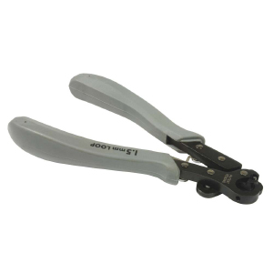 Beadsmith 1-Step Looper Kettelstiftzange 1.5mm Grau-schwarz