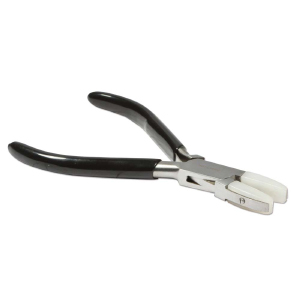 Beadsmith Flachzange Schwarz-silber