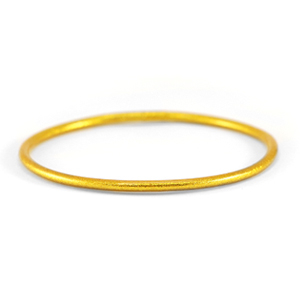 Armreifen im Temple-Look 3mm Gr&ouml;&szlig;e S Gold