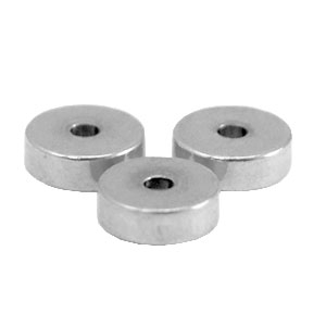Stainless Steel - Rostfrei Stahl Perlen Disc 6mm Silber
