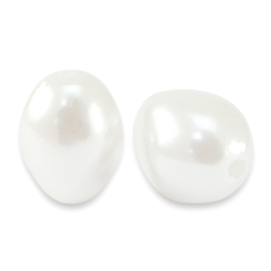 Imitationsperlen White