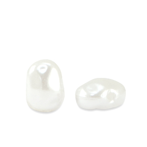 Imitationsperlen White