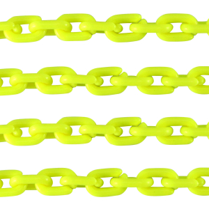 Acrylkette 15mm shiny Neon yellow