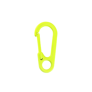Farbiges Zubeh&ouml;r Karabinerverschluss Neon yellow