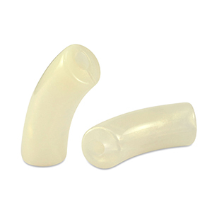 Tube Acrylperlen shiny Golden off white