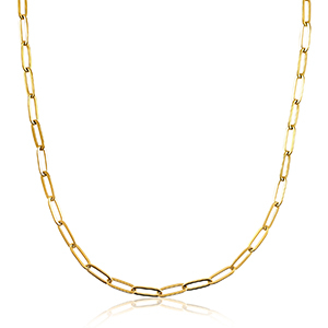 Gliederketten aus Stainless Steel - Rostfreiem Stahl Gold
