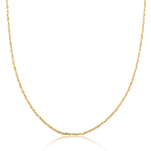 Ketten aus Stainless Steel - Rostfreiem Stahl Gold