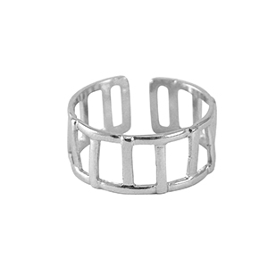 Ringe aus Stainless Steel - Rostfreiem Stahl Silber