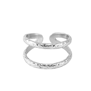 Ringe aus Stainless Steel - Rostfreiem Stahl Silber