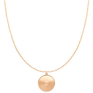 Polaris Steel Ketten aus Stainless Steel mit Settung f&uuml;r 20mm Cabochon Rosegold