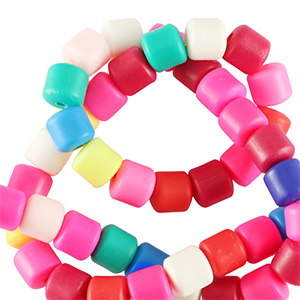 Polymer Perlen 6mm Multicolour