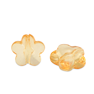 Acryl Perlen Blume Spectra yellow transparent