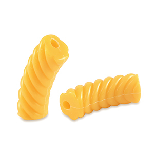 Tube Acrylperlen Twisted Spectra yellow