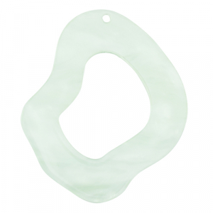 Resin Anh&auml;nger im Organicdesign Neo mint green