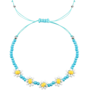 Armb&auml;nder Flower Blue-white