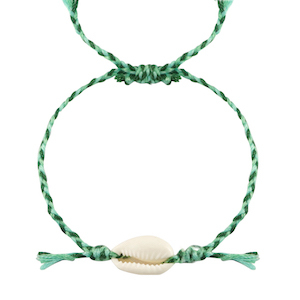 Armb&auml;nder Kauri Green-white