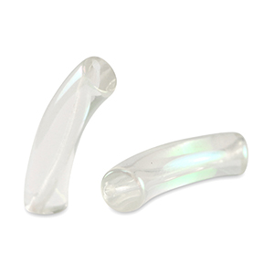 Tube Acrylperlen Transparant-AB coating