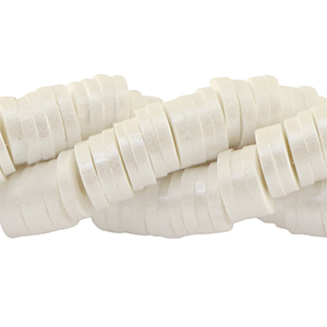 Katsuki Perlen 6mm White-pearl shine coating