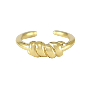 Ringe aus Stainless Steel - Rostfreiem Stahl Gold