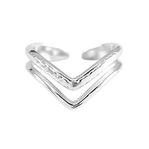 Ringe aus Stainless Steel - Rostfreiem Stahl Silber