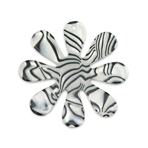 Statement-Anh&auml;nger Blume 35mm Anthracite grey