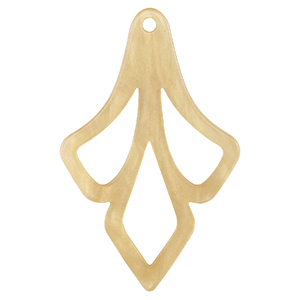 Resin Anh&auml;nger Sand beige