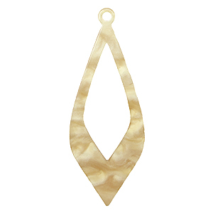Resin Anh&auml;nger Sand beige