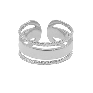 Ringe aus Stainless Steel - Rostfreiem Stahl Silber