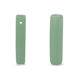 Naturstein Perlen Aventurin Quarz l&auml;nglich Jade green